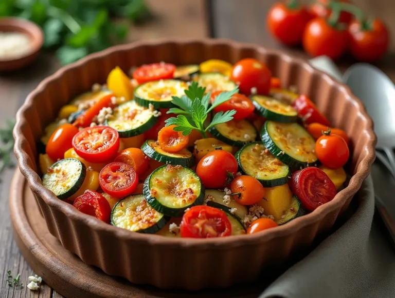 Roasted vegetable casserole