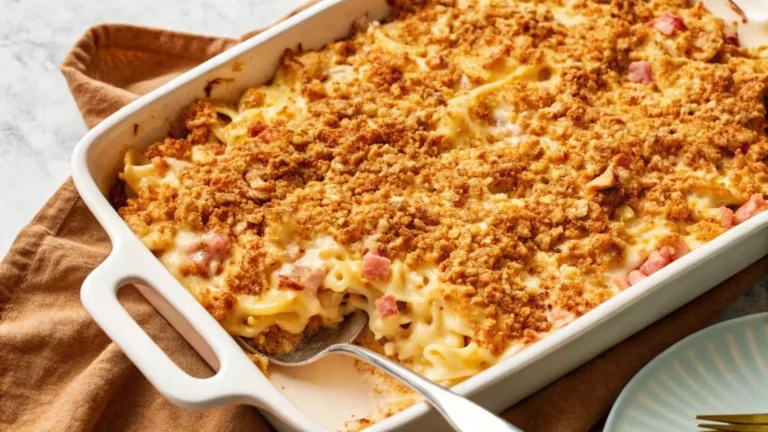Chicken Cordon Bleu Casserole
